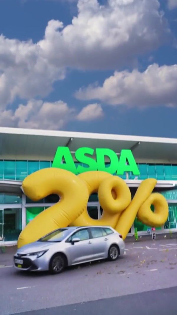 ASDA Mobile Discount Number Balloons Bouncing