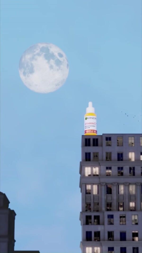 Garnier Giant Serum Illuminates Full Moon