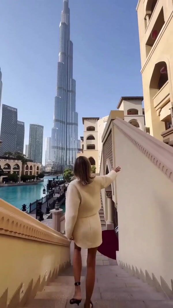 Burj Khalifa Heart Balloons Emerge from Windows