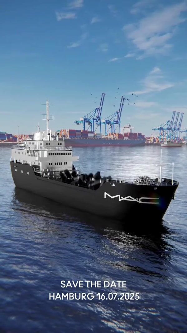 MAC Cosmetics Giant Lipsticks Aboard Cargo Ship