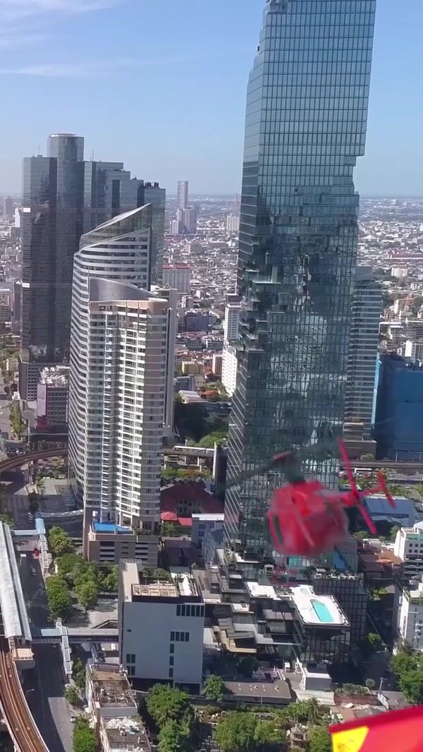 Nescafé Helicopter Coffee Delivery on Highway