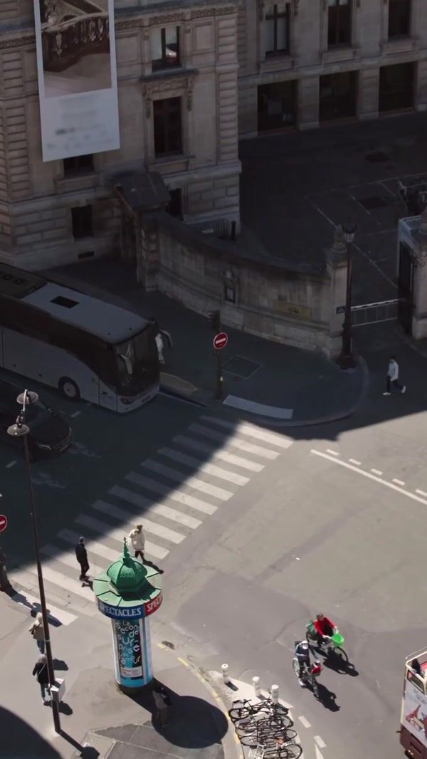 Babolat Tennis Ball Spins on Top of Eiffel Tower