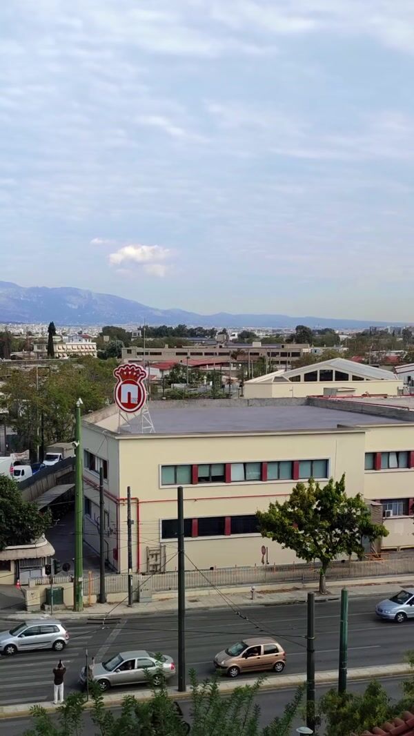 Papadopoulos Giant Snacks Emerge From Factory Roof