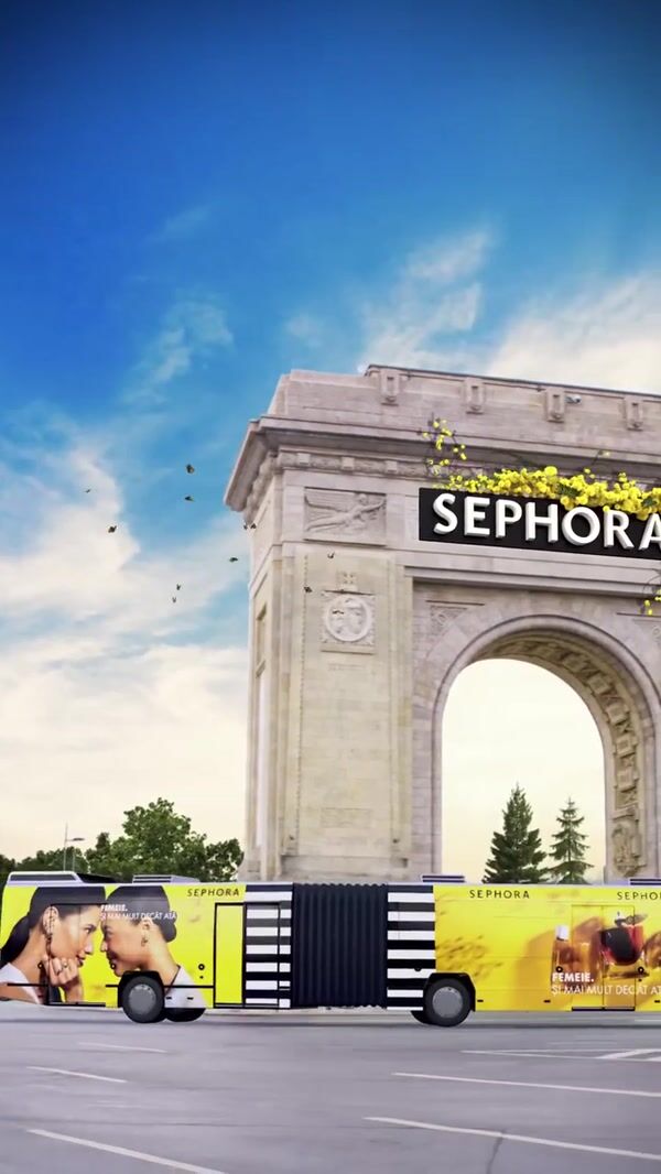 Sephora Yellow Flowers Bloom at Arc Monument