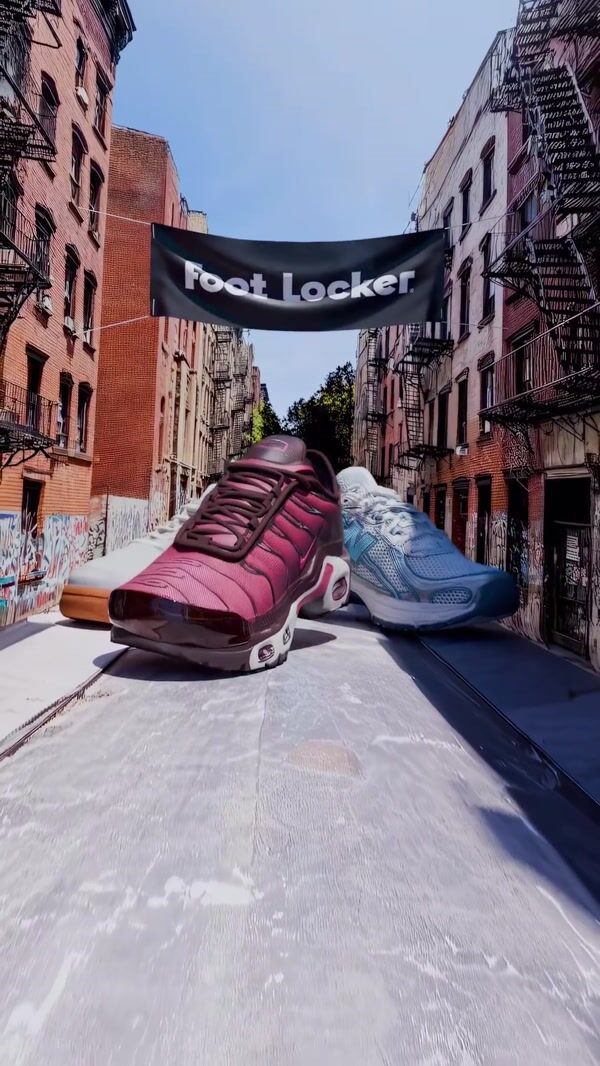Foot Locker Sneakers Break into the Underpass