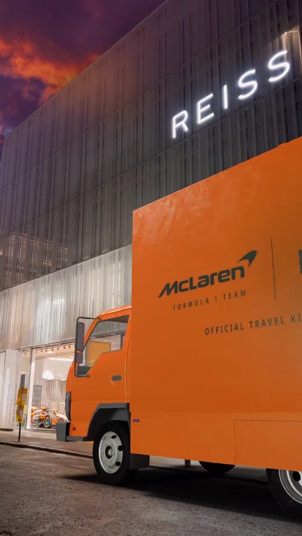 Reiss McLaren Boutique on Wheels
