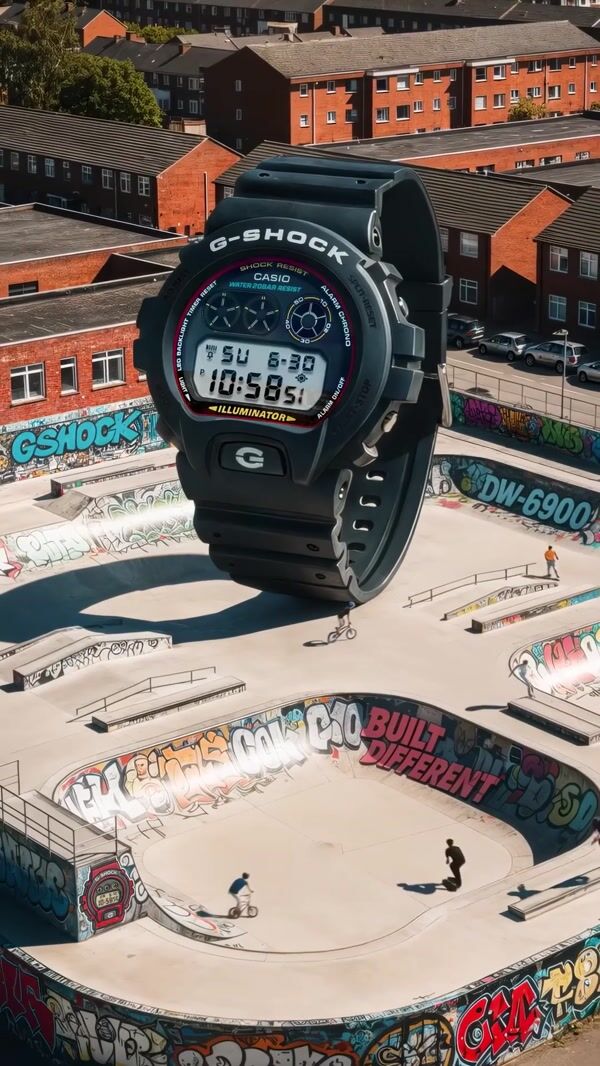 G-Shock Giant Watch in Skate Park