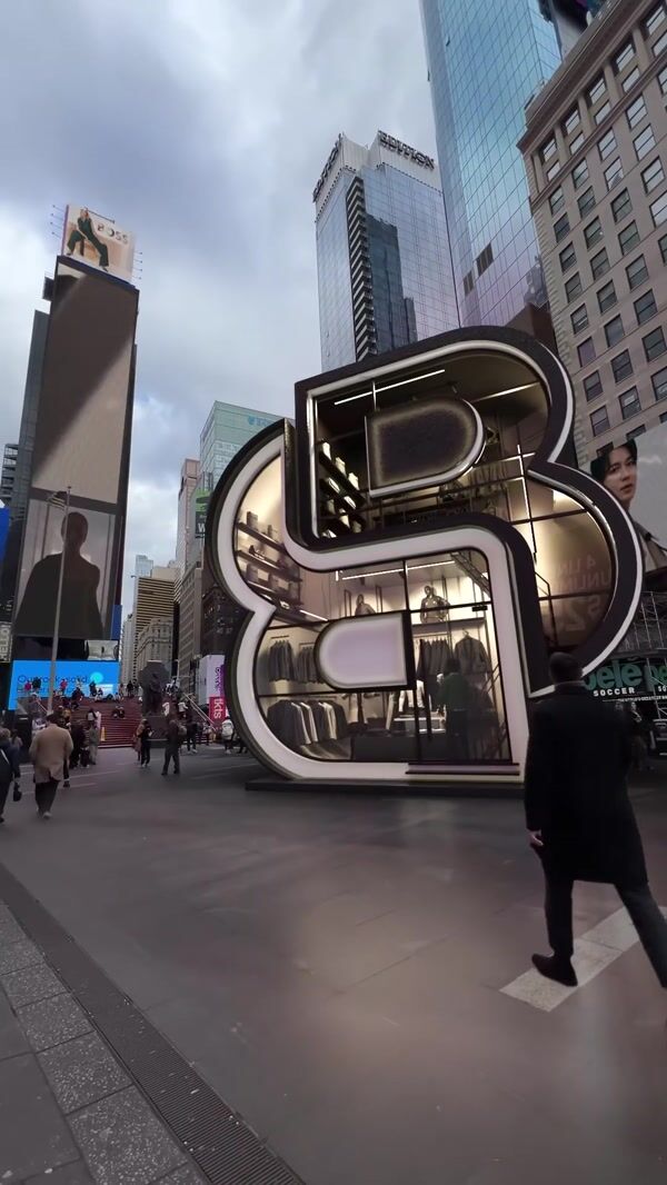 BOSS Double B Store in Times Square