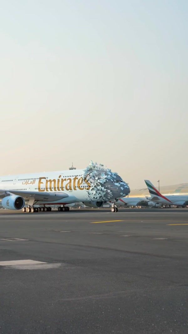 Emirates Skywards Plane Transforms for Its 25 Years