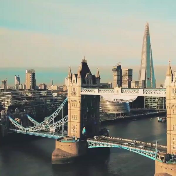 Beefeater Gin Banner Unfurls at Tower Bridge