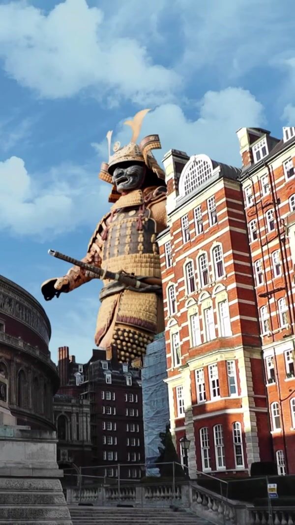 Disney Plus "Shōgun" Samurai Spotted in London