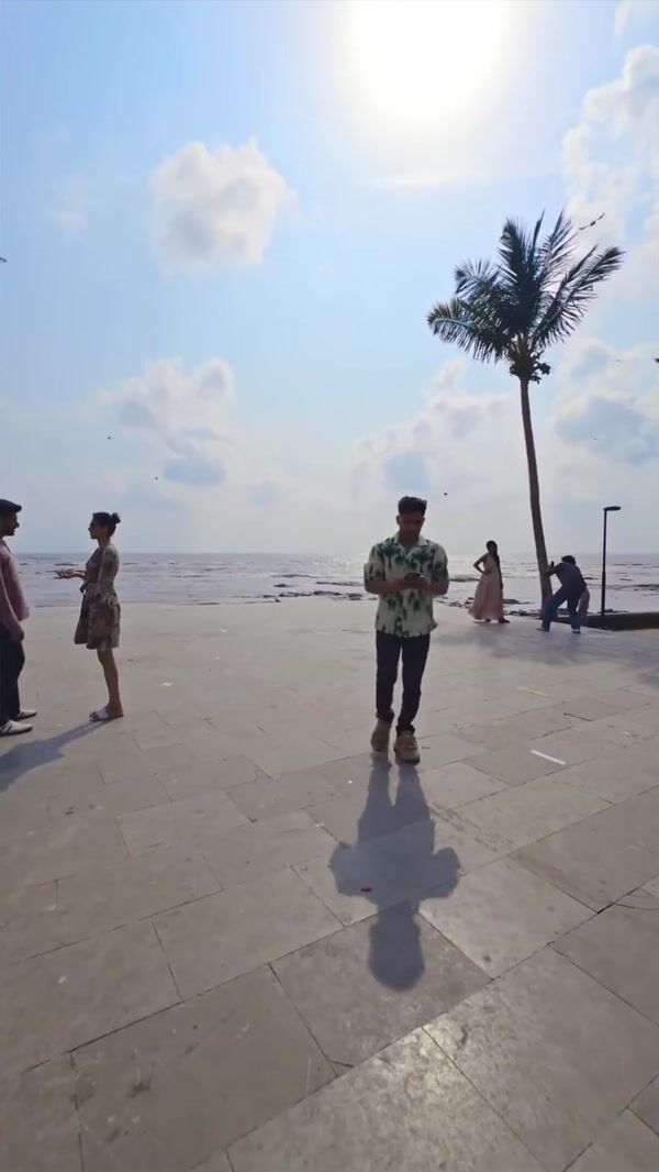 Liberty Shoes Giant Sneaker Breaks Through Pavement