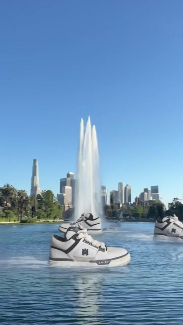 AMIRI Sneaker Boat at Echo Park