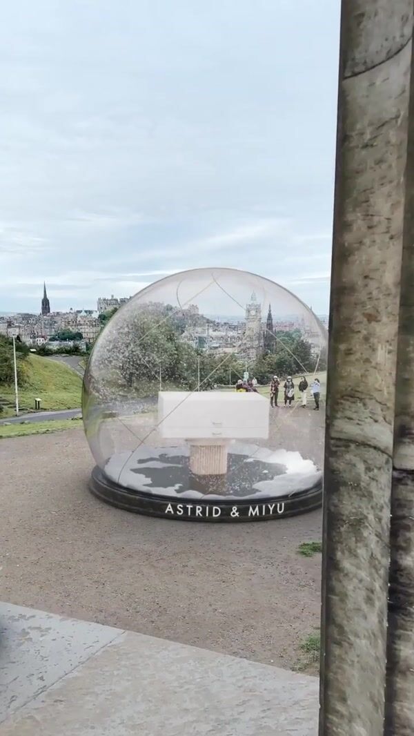 Astrid & Miyu Jewelry Boxes Inside Snow Globe