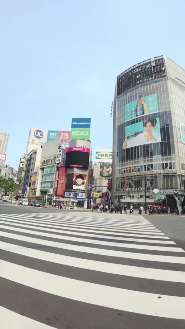 SEGA Sonic Dashes Through Shibuya