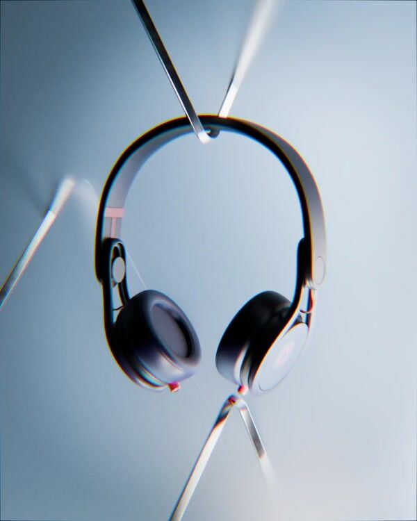 Headphone 3D Animation