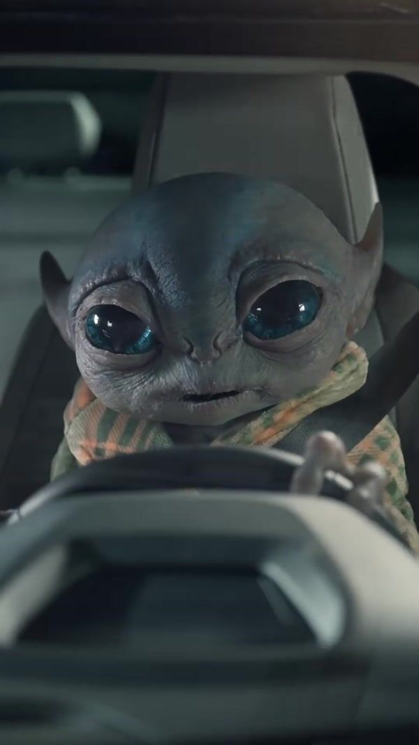 Citroën Alien Driving a Car on Highway