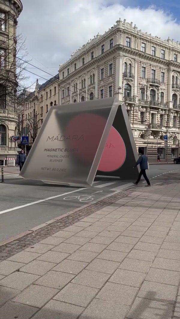 MÁDARA Blush Canopy on Pedestrian Lane