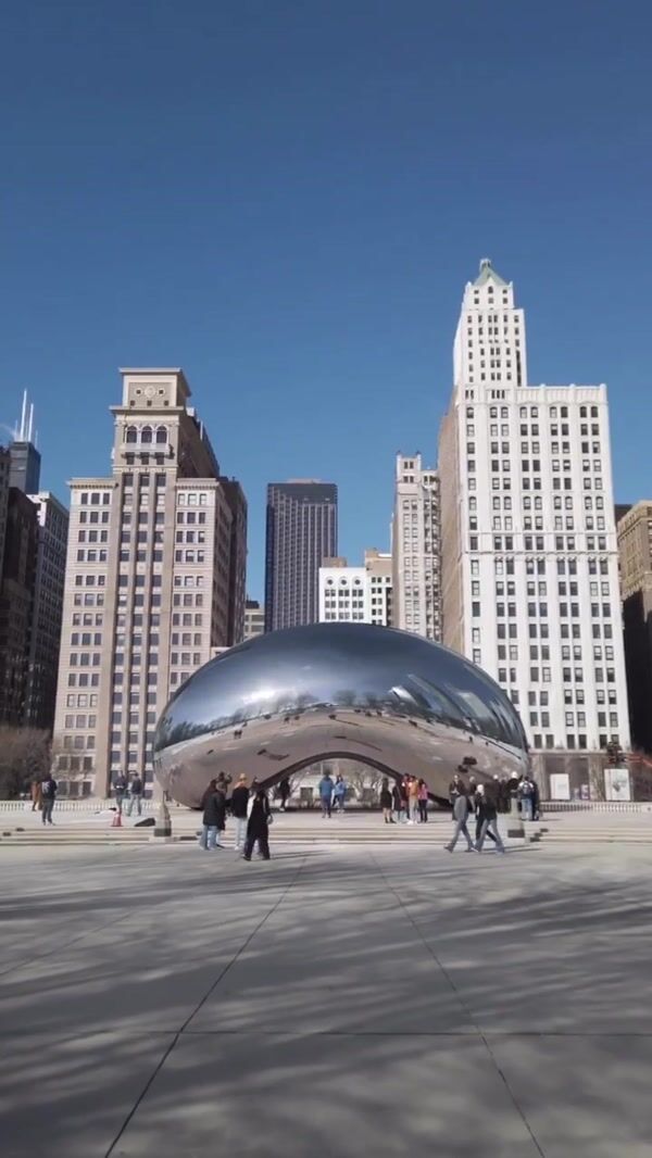 AMIRI Chicago Cloud Gate Transformed Into Logo