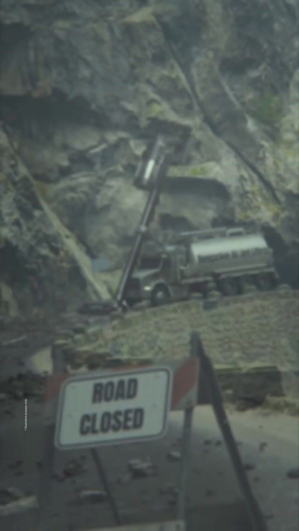 Samsung Vacuum Cleans Rock Debris