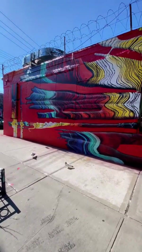 Lenovo Floating Street Art