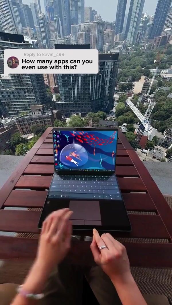 Lenovo Live Editing with Laptop