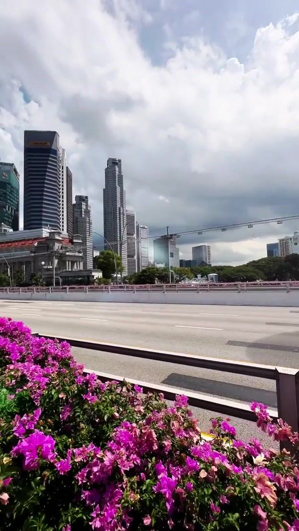 Adidas Footballs Roll Through Singapore's Landmarks
