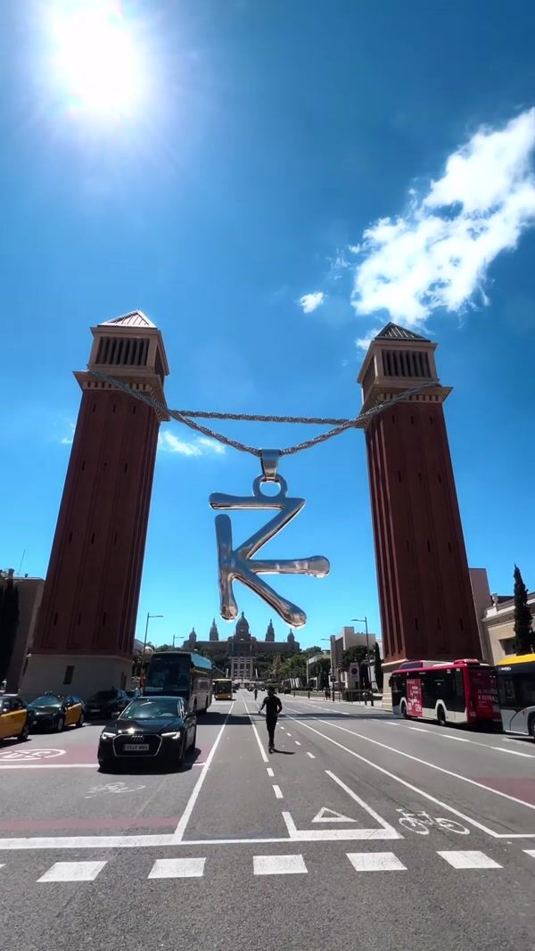 Nombdi KZ Necklace Hanging From Towers