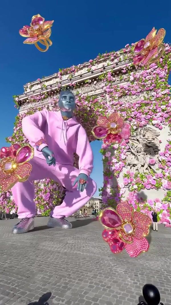 Swarovski Crystal Flower Jewelry Showcased by Zlu