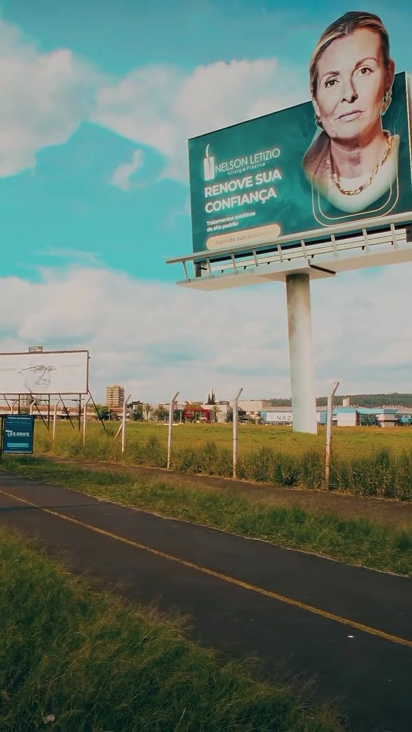 Clinica Nelson Letizio Billboard Face Transformation