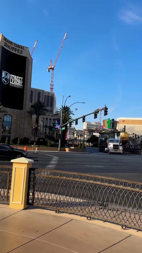 SLS Trailer Truck Delivers Skateboard