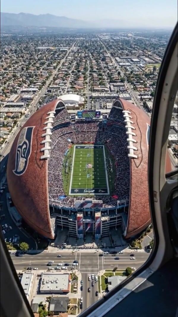 Football Finals — Stadium Inside a Ball FOOH Concept