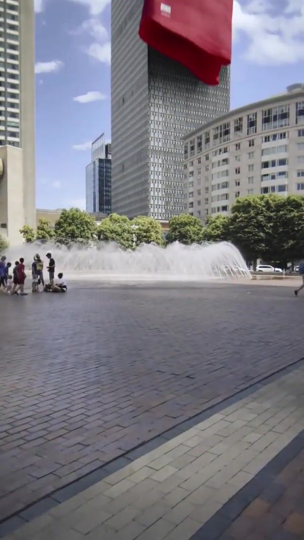 New England Revolution Giant Jersey at Prudential Tower