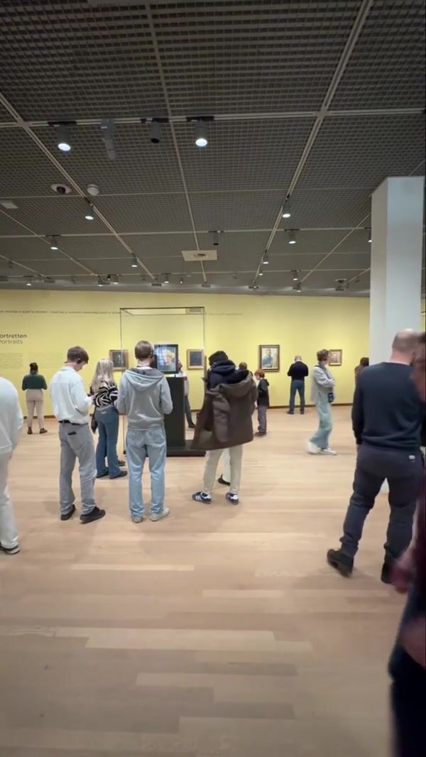 Van Gogh Museum Visitors Disappear