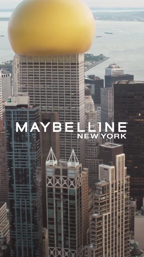 Maybelline Yellow Bubble on Skyscraper