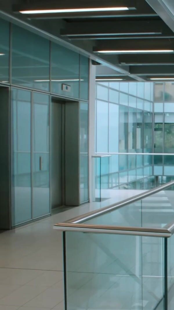 Mentos Giant Berry Container Inside Elevator