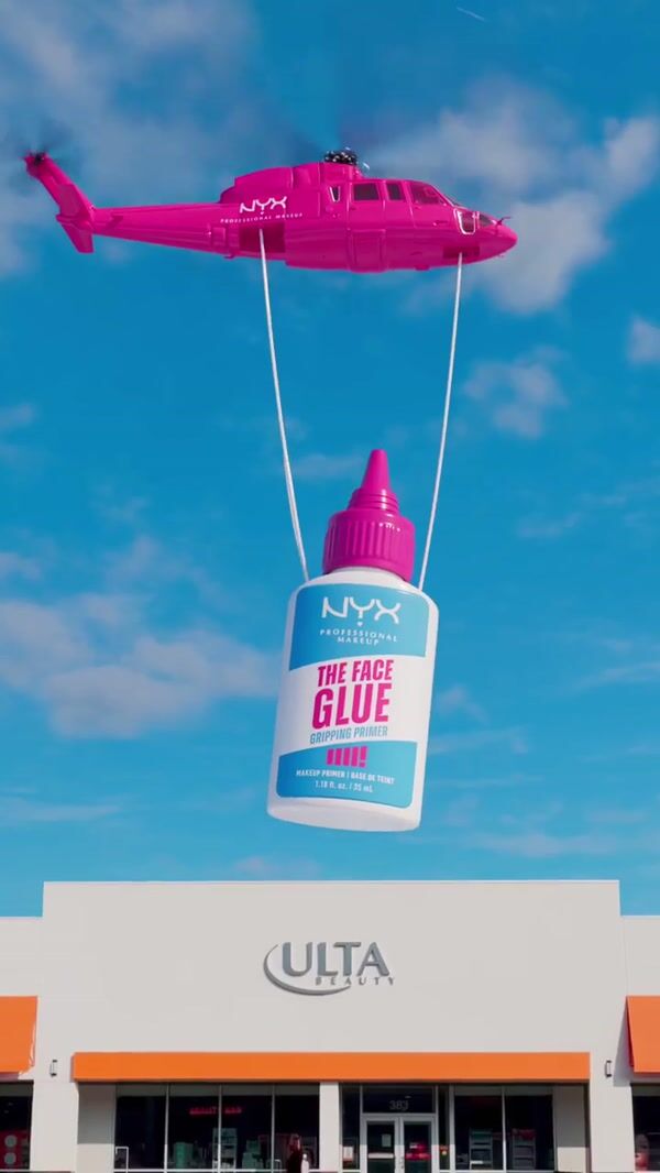 NYX Face Glue Overflowing at Ulta Store