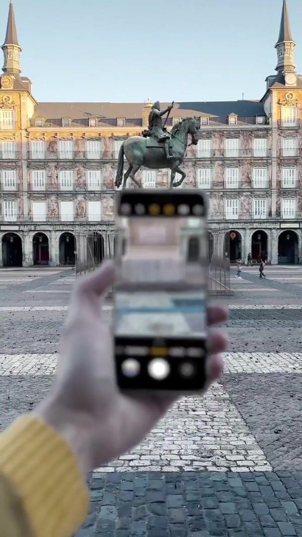 Honor Smartphone Manual Zoom Magic at Plaza Mayor