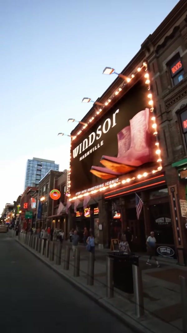 Windsor Giant Cowboy Boots Step Out of Billboard
