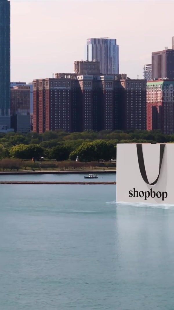 Shopbop Shopping Bag Cruising on River