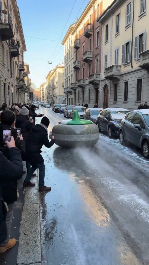 Curling in Milan — Milano Cortina 2026 FOOH Concept