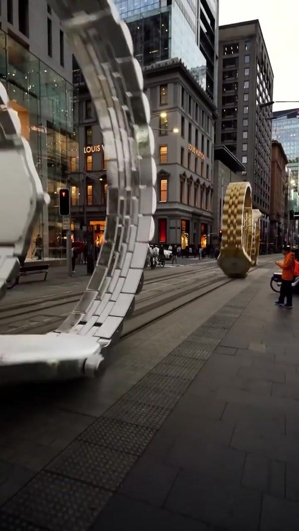 Cendré Watches Rolling Through Sydney's Street