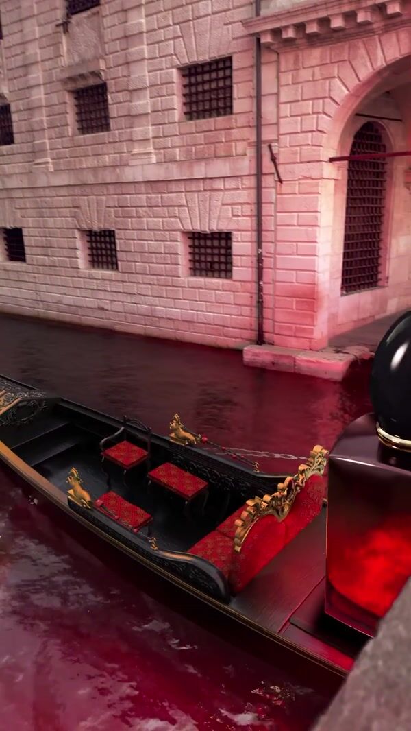 Armani Perfume on Gondola