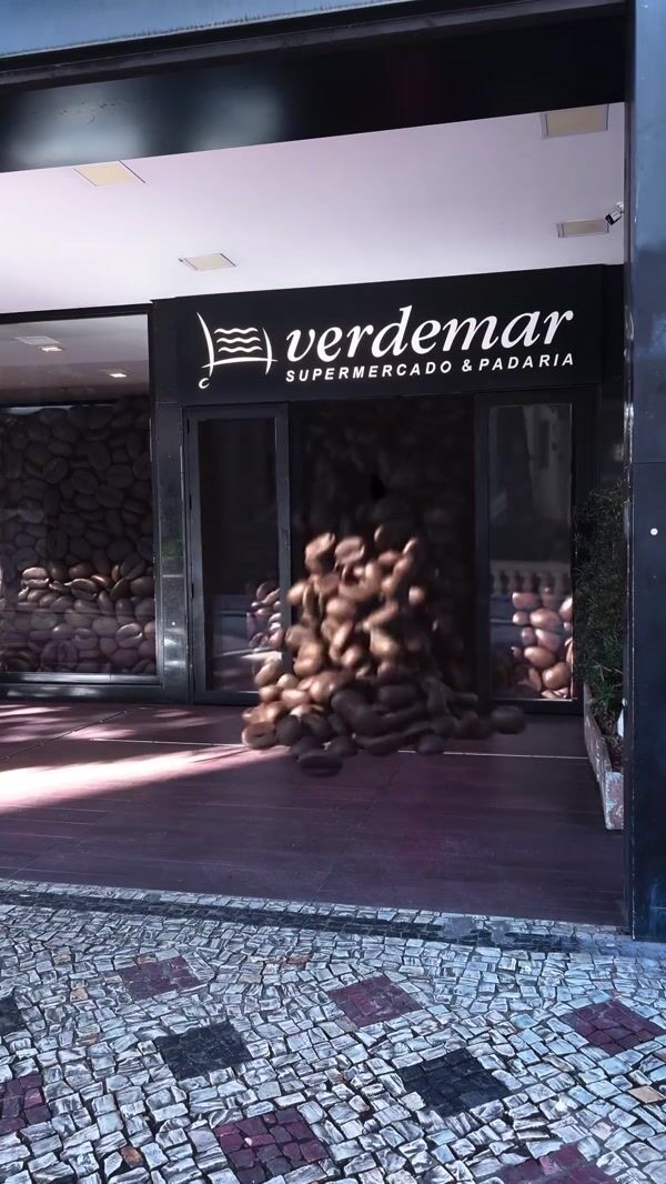 Verdemar Coffee Beans Roll Out of Supermarket
