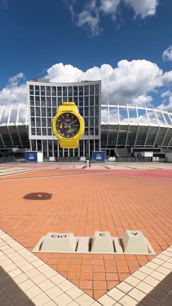 Deka Watches Duplicates at Stadium