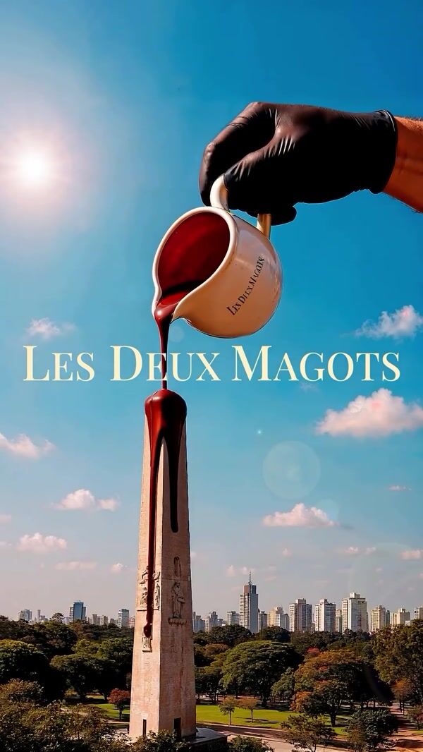 Les Deux Magots Giant French Breakfast Across Brazil