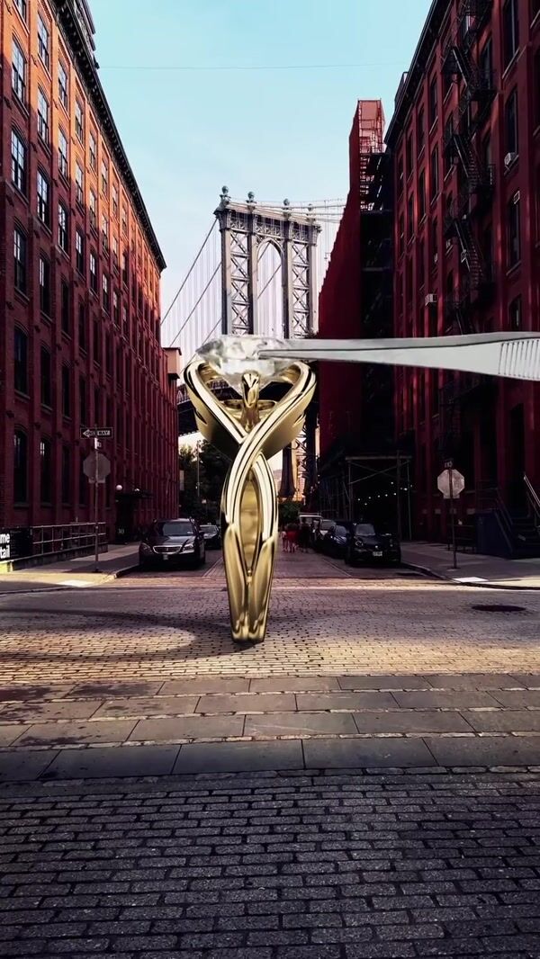 Pandora Diamond Placed on Ring in Brooklyn