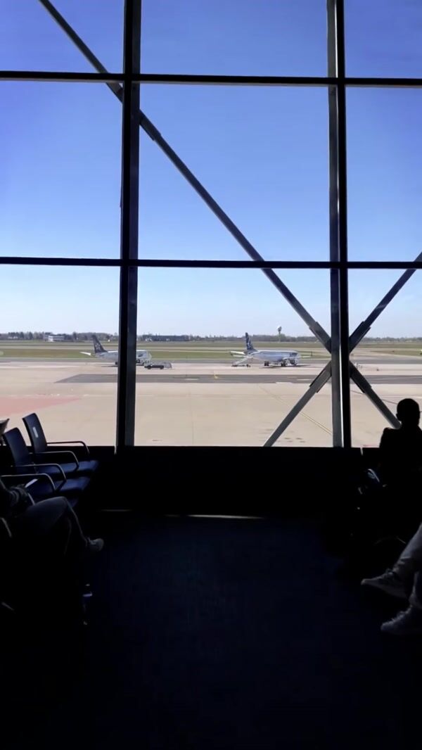 LEGO Millennium Falcon Lands at Warsaw Chopin Airport