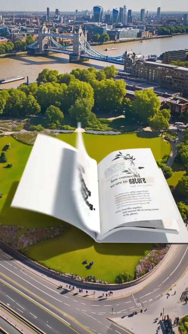 Pasqua Wines Giant Book at Potters Fields