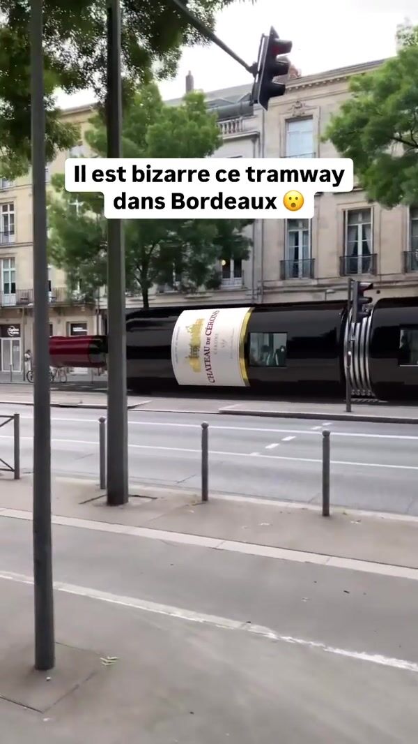 Quoifaireabordeaux Wine Cruising on Tram Line